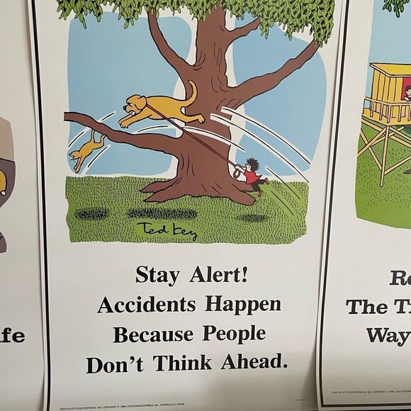 Positive Attitude 1988 Work Related Posters - Picture 3 of 15